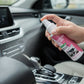 Polijst- en reinigingsspray voor alle oppervlakken in het auto-interieur
