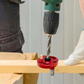 Zelfcentrerende deuvelmal-set voor houtbewerking