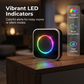 ⏰🎁Draadloze deurbel met 7-kleurige ledverlichting