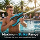 Elektrische waterpistool met LED- en nevel-/mist-effecten