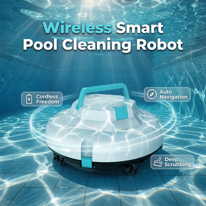 🌊 Slimme Zwembadrobot – Krachtige Reiniging met Eén Druk op de Knop 🤖