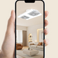 💡 TIJDELIJK 50% KORTING! ✨ 2-in-1 LED Plafondventilator Lamp – Dubbele Koeling, Ultrahelder, Gereedschapsvrije Installatie 🌀