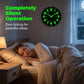 🕐 TIJDELIJKE AANBIEDING: 50% KORTING! ✨ Lichtgevende wandklok – Geluidsloos, 12 inch, dag en nacht zichtbaar 🌙