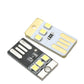Mini draagbaar USB-led-nachtlampje
