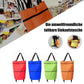 🛒✨ 2-in-1 Opvouwbare Boodschappenkar – Geen Zware Tassen Meer Dragen, Alles Makkelijk Meenemen