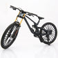 Mini-mountainbike van lichtmetaal (speelgoedmodel)
