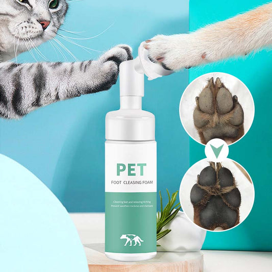 🐾🧼 Reinigingsschuim voor Hondenpoten – Verwijdert Vuil en Houdt Pootjes Schoon na Elke Wandeling