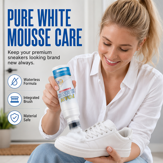 Rinse-Free Foam Cleaner with Built-In Brush