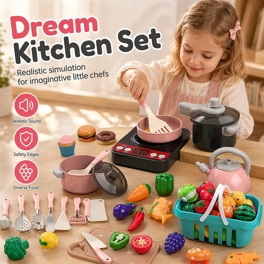 👩‍🍳✨ Rollenspel Keukenset voor Kinderen – Creatief Spelen en Koken als de Grote Mensen