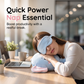 2-in-1 Travel Pillow with Eye Mask