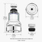🚰🌿 Universele Waterfilter voor de Kraan – Frisser Water, Minder Spatten en Meer Comfort in de Keuken