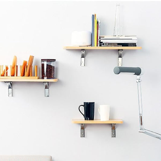 🏠✨ Opvouwbare Plankdragers – Creëer Extra Ruimte met een Sterke en Flexibele Wandoplossing